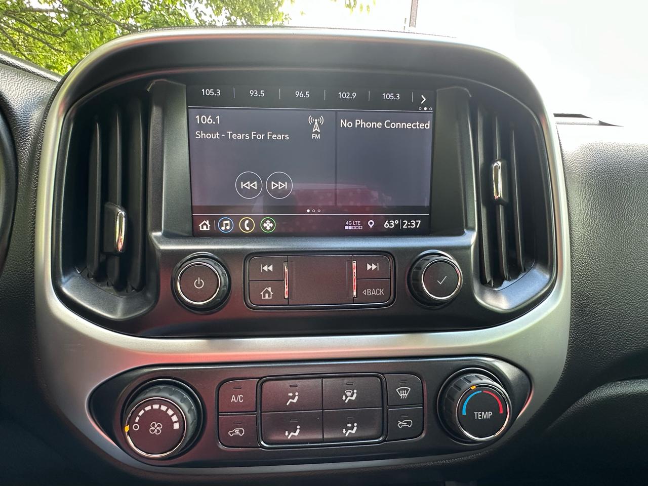 Chevrolet Colorado 4WD Crew Cab 140.5" LT 2019
