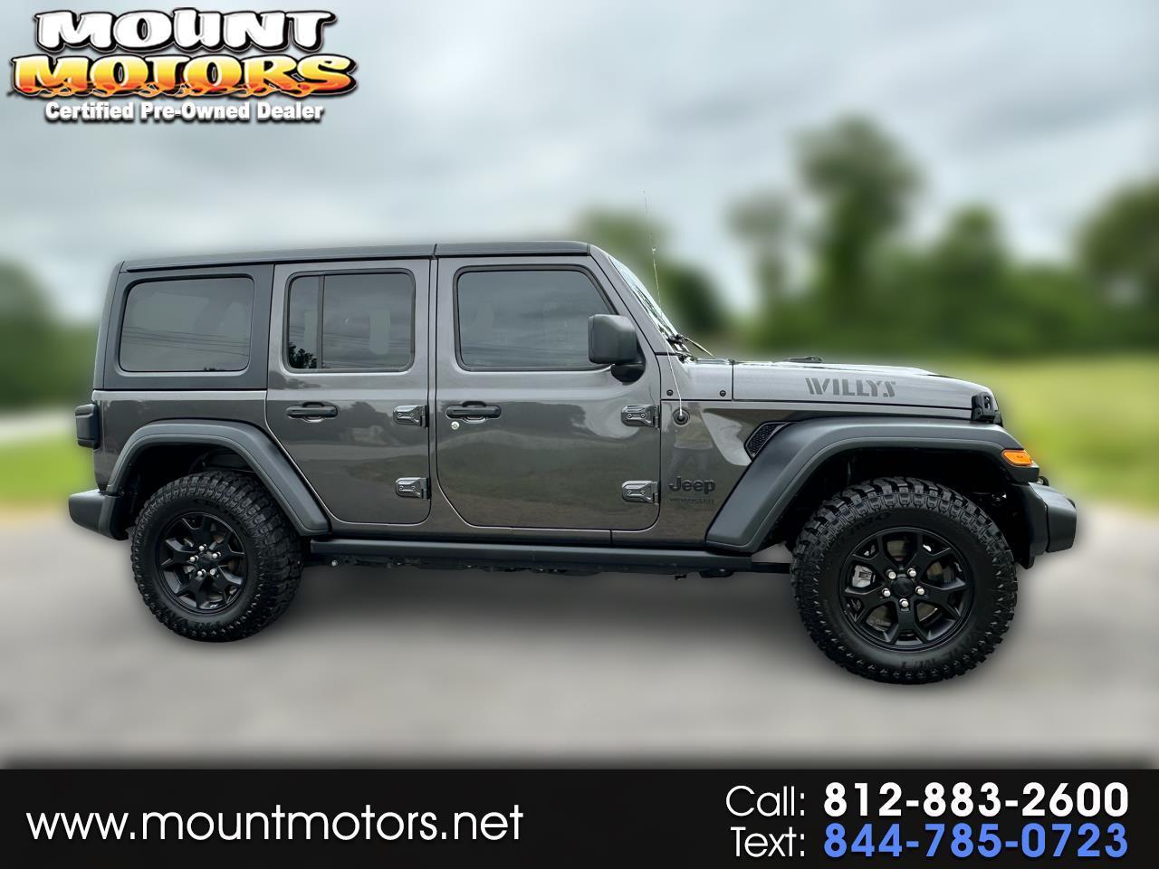 2020 Jeep Wrangler Unlimited Willys 4x4