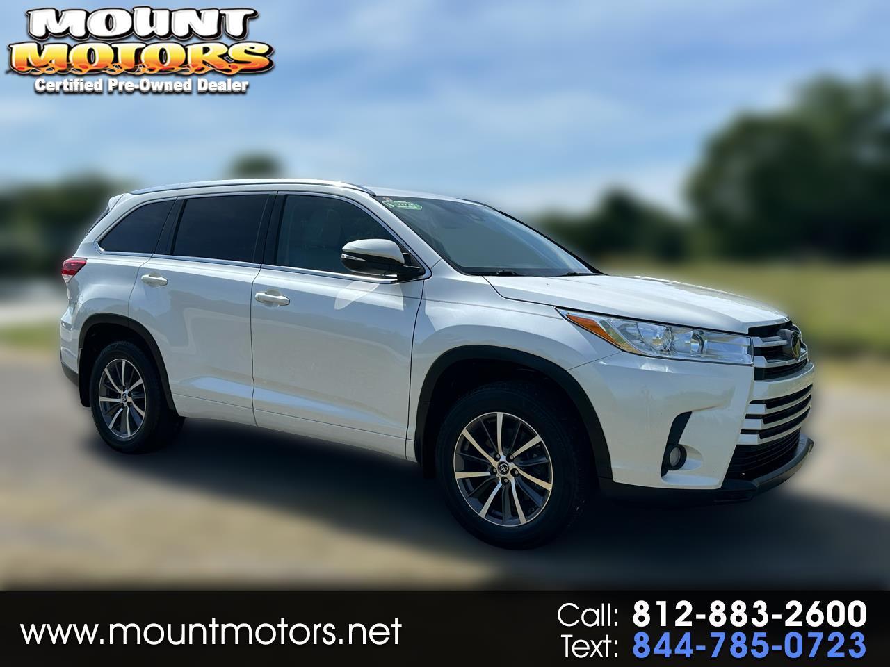 2018 Toyota Highlander XLE V6 AWD (Natl)