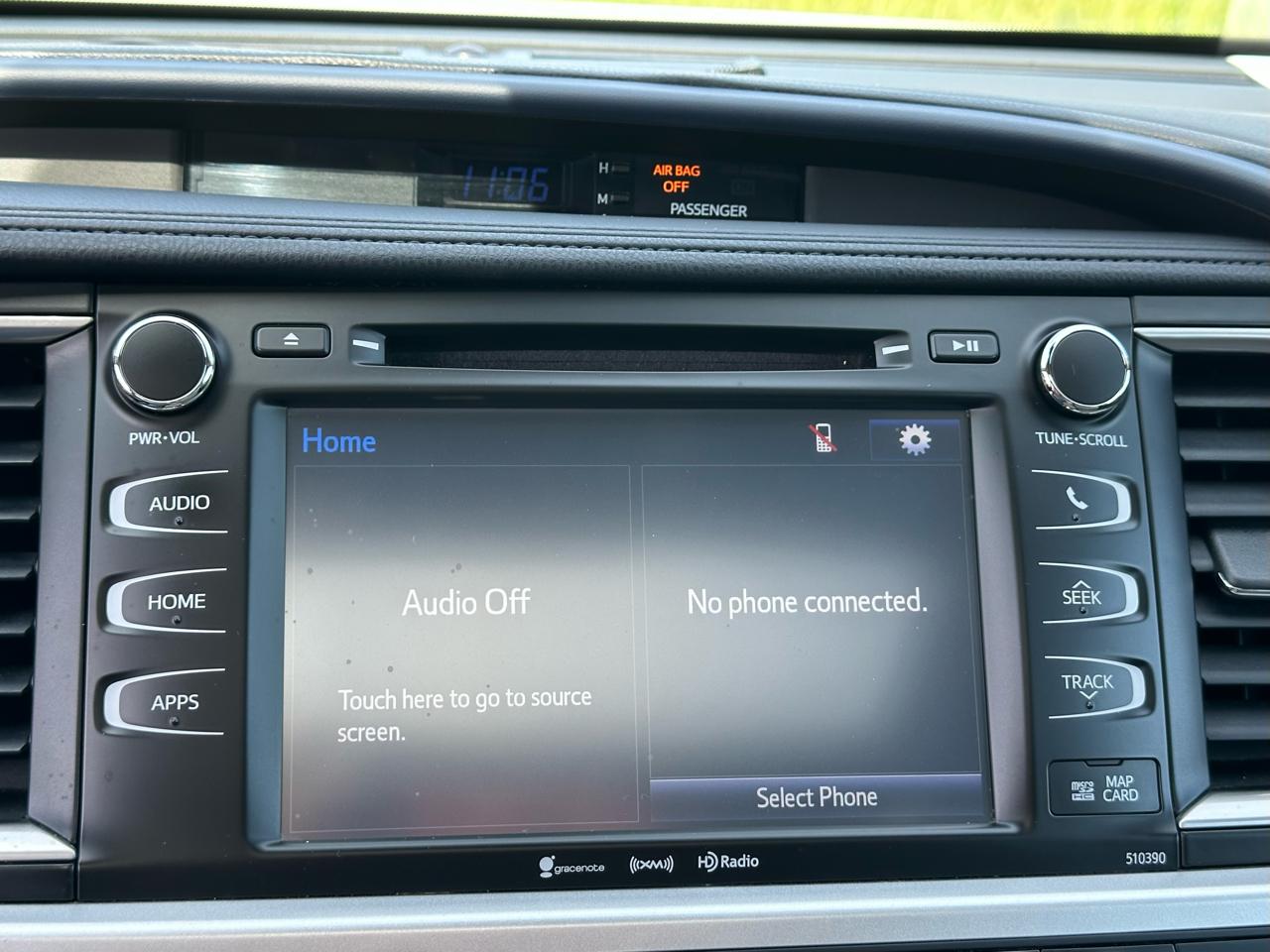 Toyota Highlander XLE V6 AWD (Natl) 2018