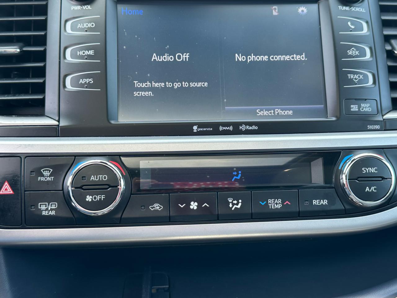 Toyota Highlander XLE V6 AWD (Natl) 2018