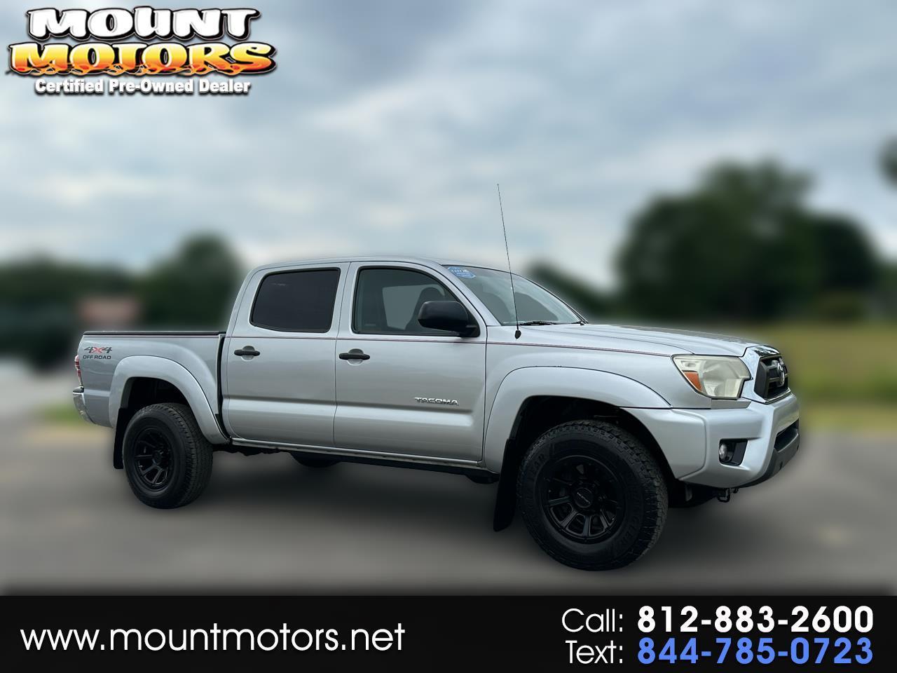 2012 Toyota Tacoma 4WD Double Cab V6 MT (Natl)