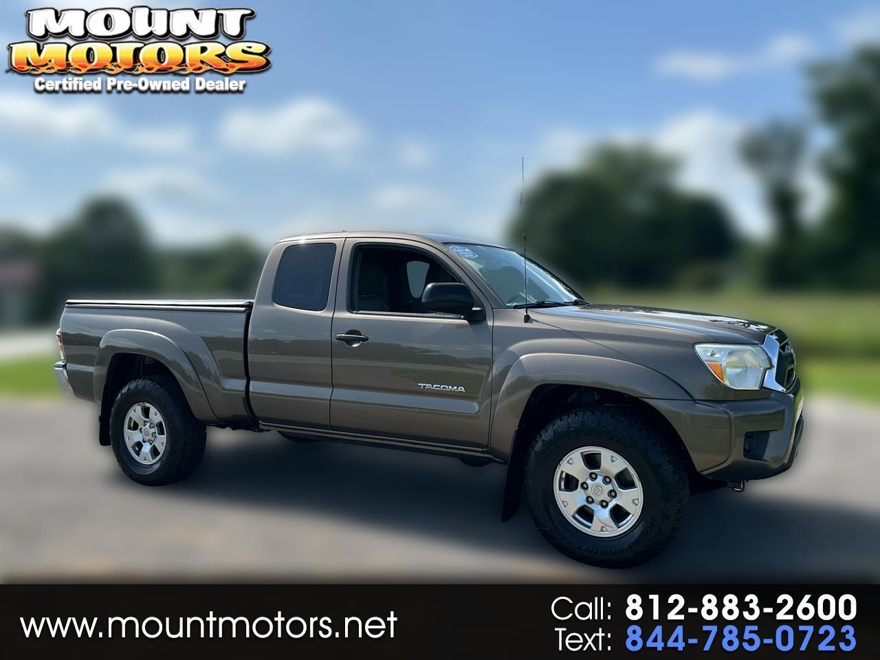 Toyota Tacoma 4WD Access Cab I4 MT (Natl) 2014