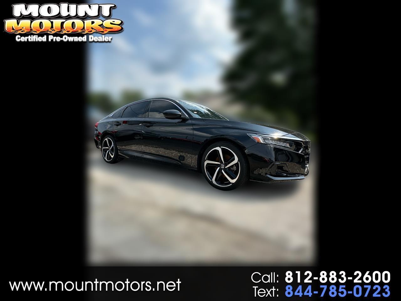 Honda Accord Sedan Sport 1.5T CVT 2021