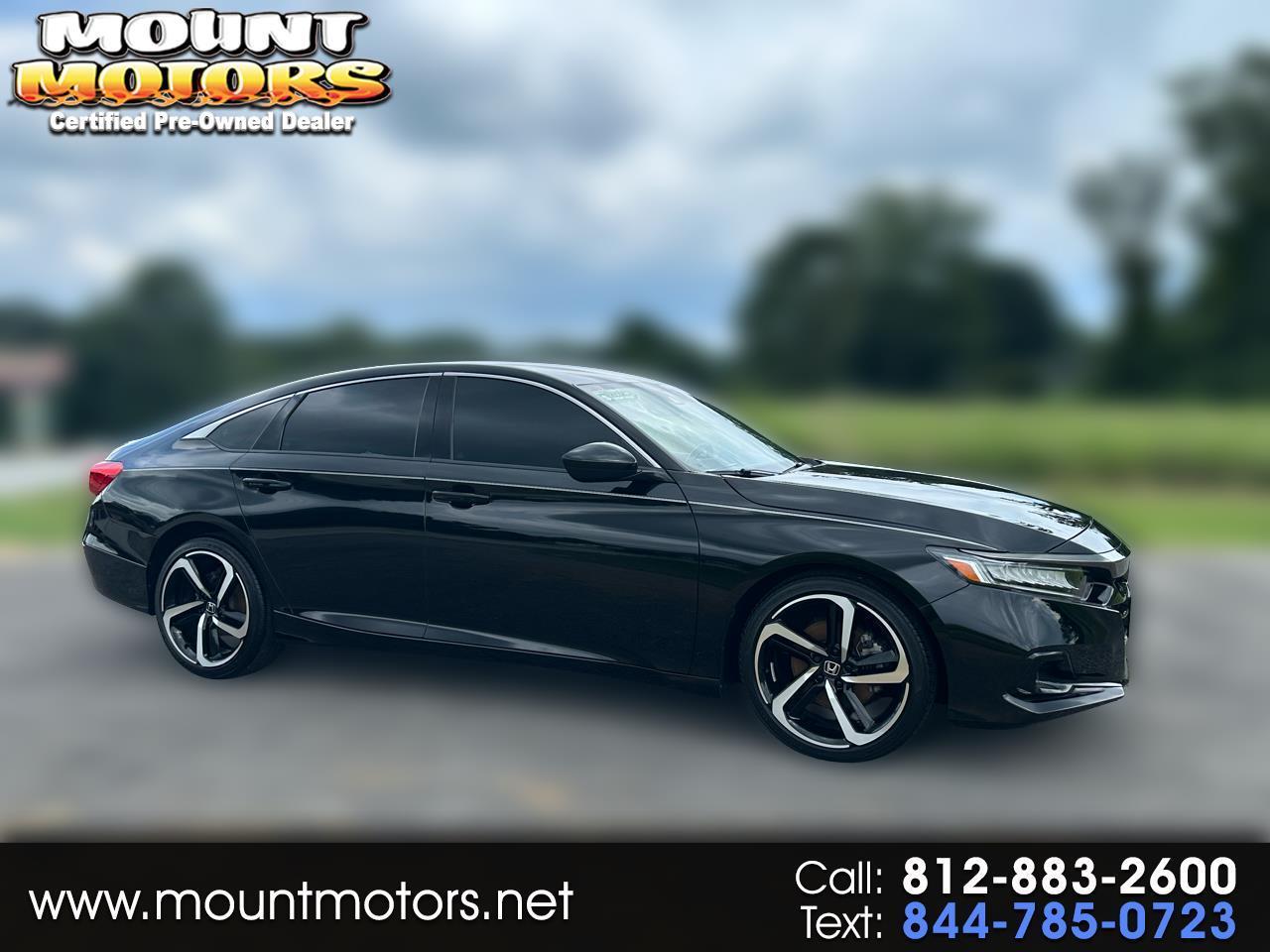 2021 Honda Accord Sedan Sport 1.5T CVT