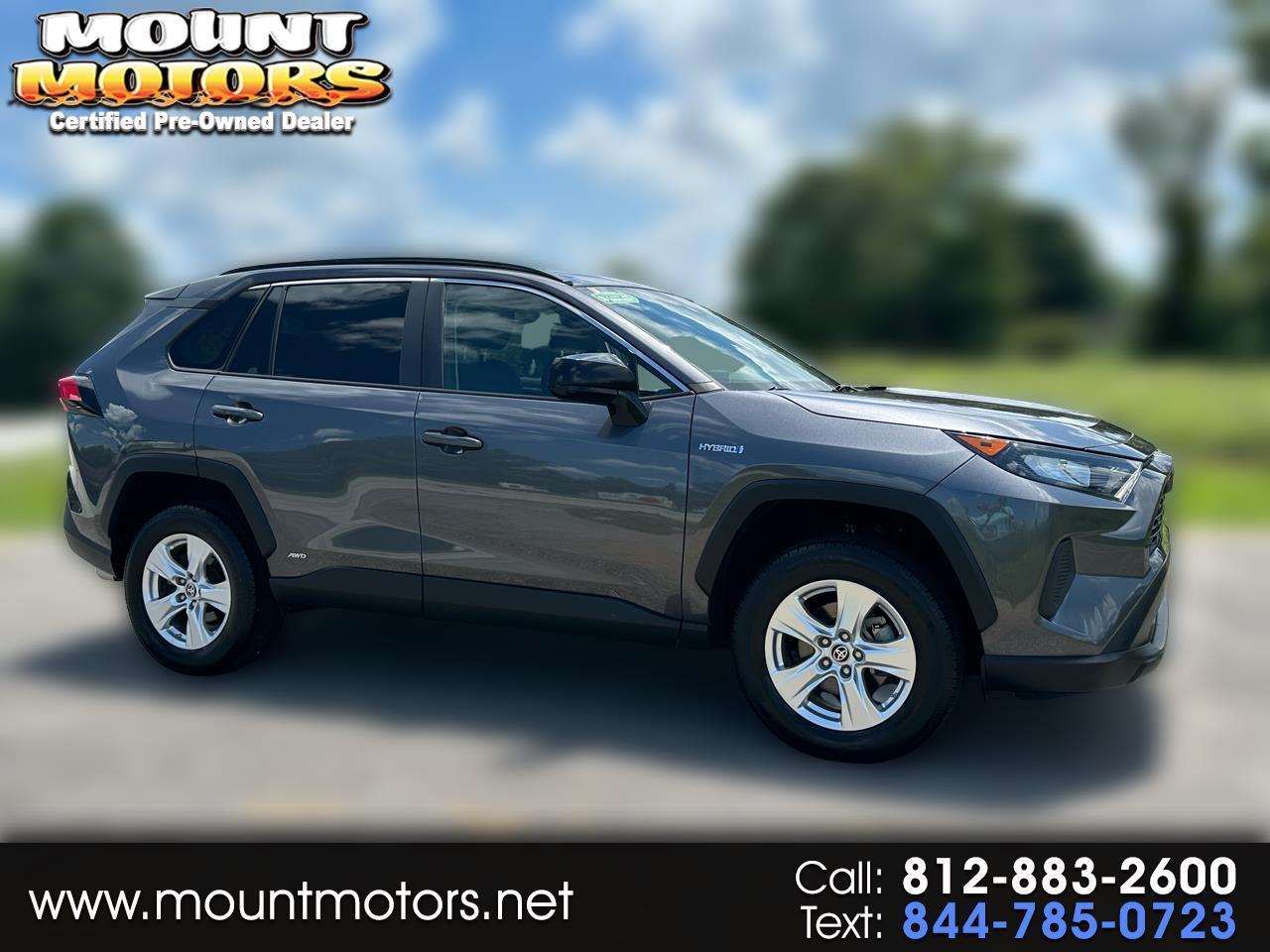 Toyota RAV4 Hybrid LE AWD (Natl) 2021