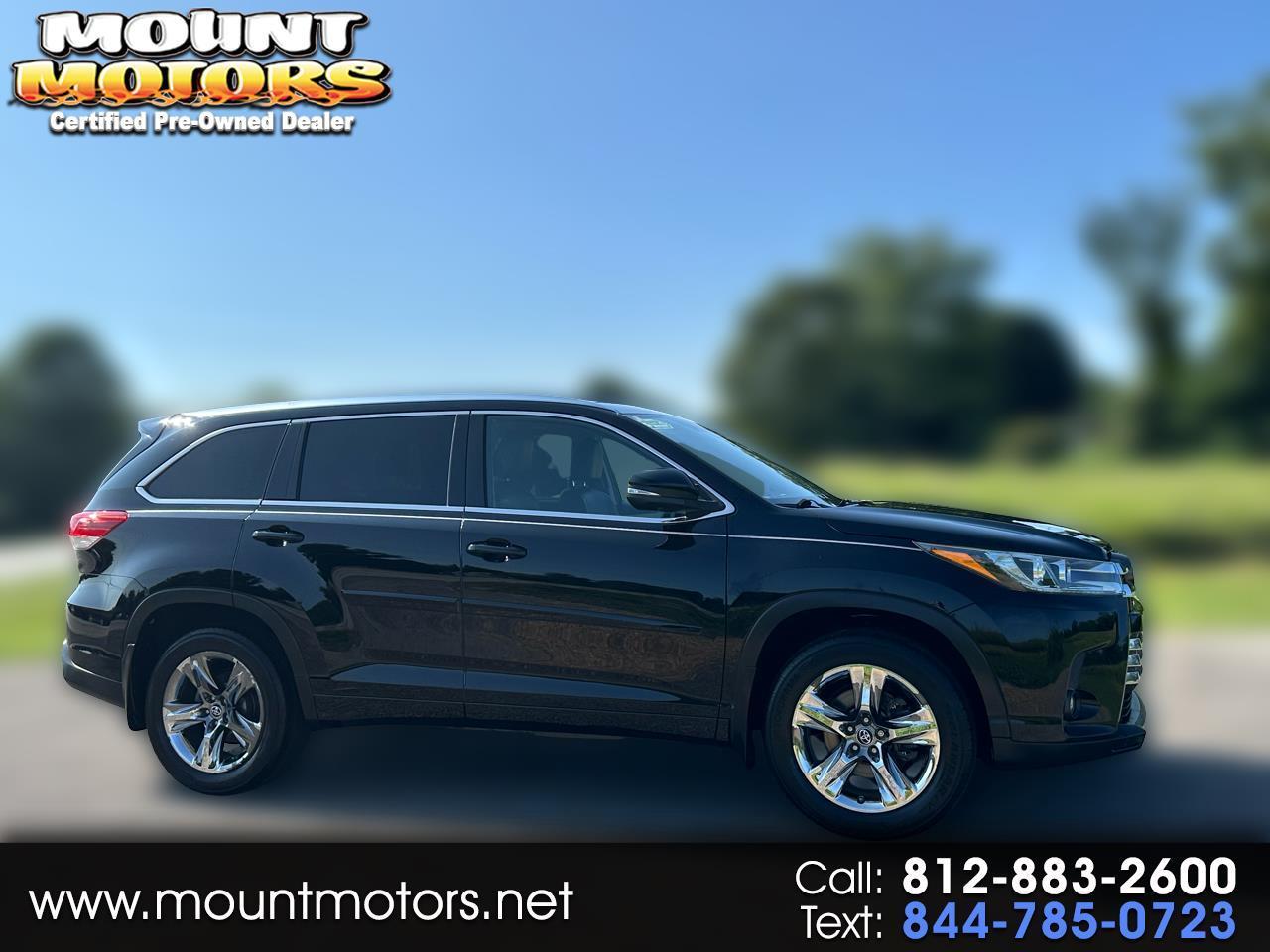 2019 Toyota Highlander Limited V6 AWD (Natl)
