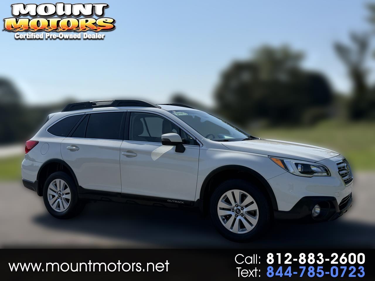 2015 Subaru Outback 4dr Wgn 2.5i Premium PZEV