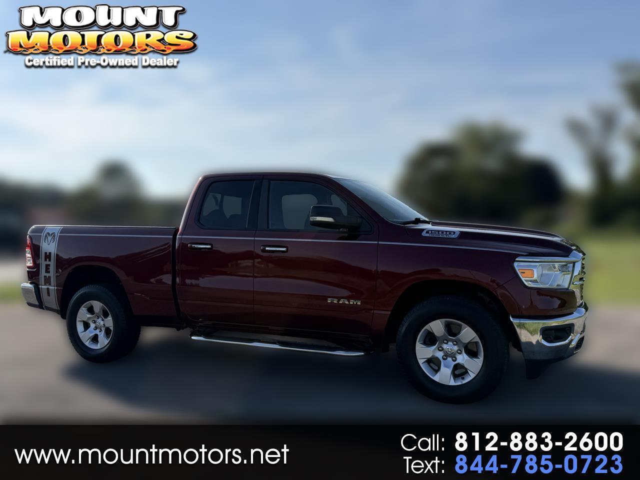 RAM 1500 Big Horn/Lone Star 4x4 Quad Cab 6'4" Box 2019