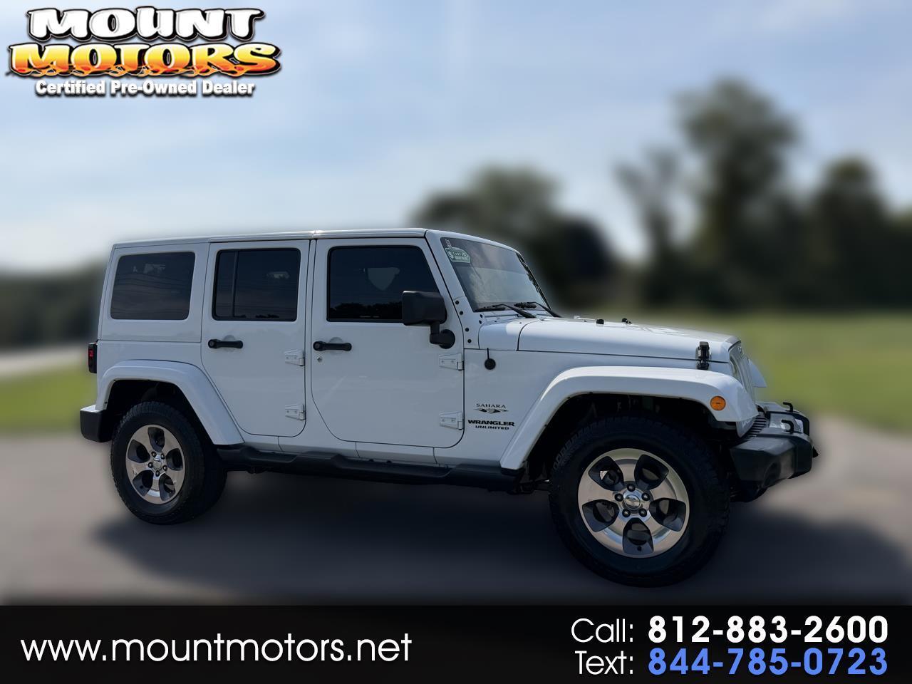 Jeep Wrangler Unlimited Sahara 4x4 2017