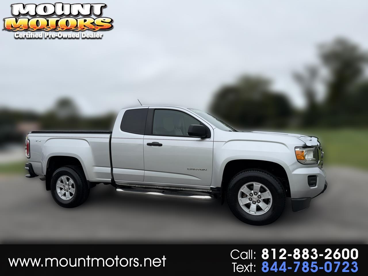 GMC Canyon 4WD Ext Cab 128.3" 2015