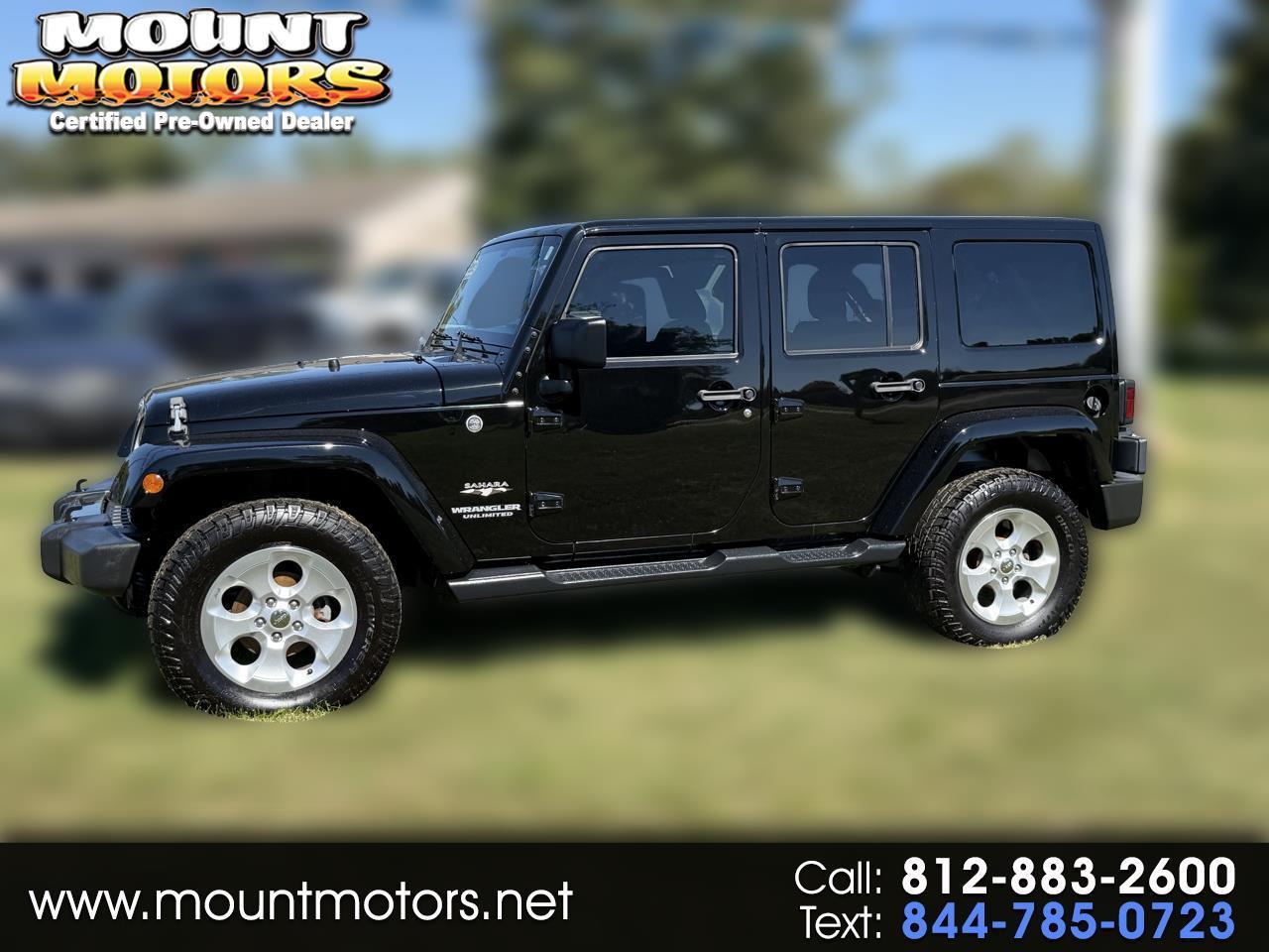 2017 Jeep Wrangler Unlimited 4WD 4dr Sahara