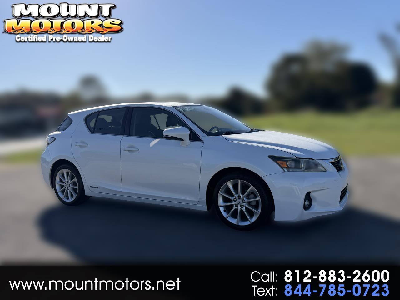2012 Lexus CT 200h FWD 4dr Hybrid