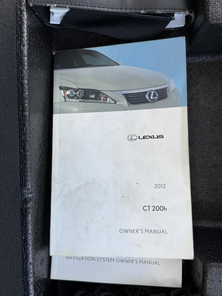 Lexus CT 200h FWD 4dr Hybrid 2012