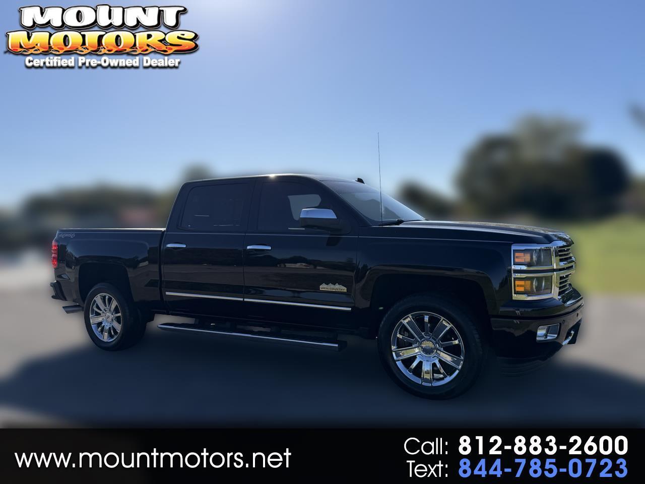 Chevrolet Silverado 1500 4WD Crew Cab 143.5" High Country 2014