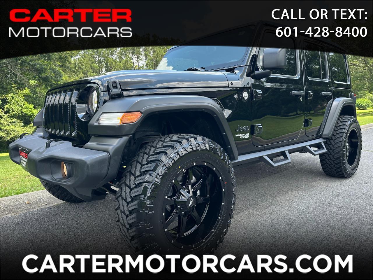 Used 2021 Jeep Wrangler Unlimited Sport S 4x4 for Sale in Laurel MS