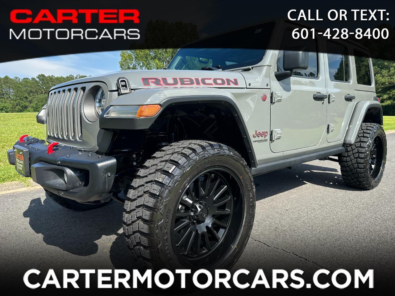 Used 2018 Jeep Wrangler Unlimited Rubicon 4x4 for Sale in Laurel MS