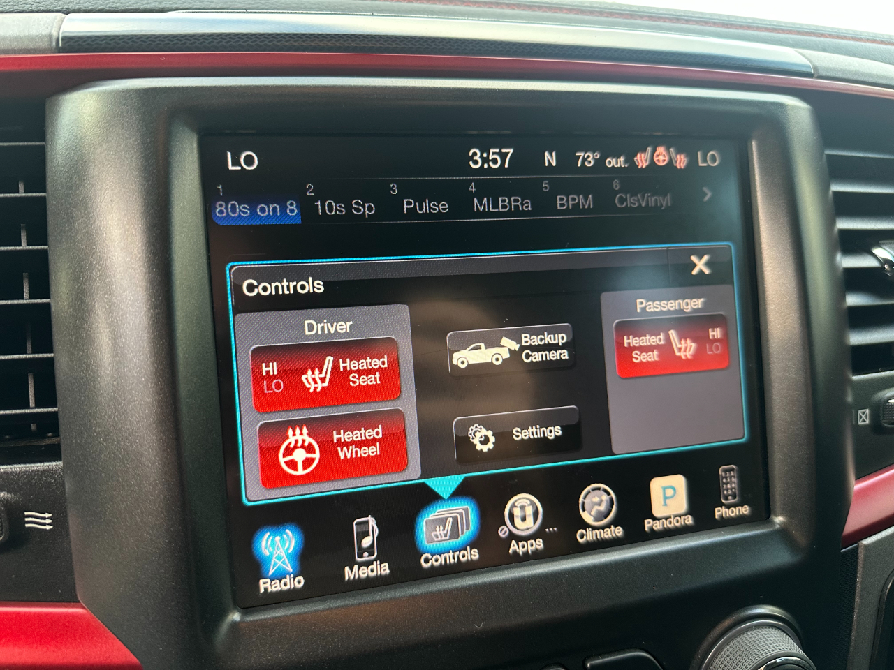 RAM 1500 4WD Crew Cab 140.5" Rebel 2016