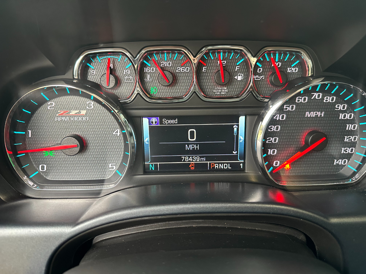 Chevrolet Silverado 2500HD 4WD Crew Cab 153.7" LTZ 2018