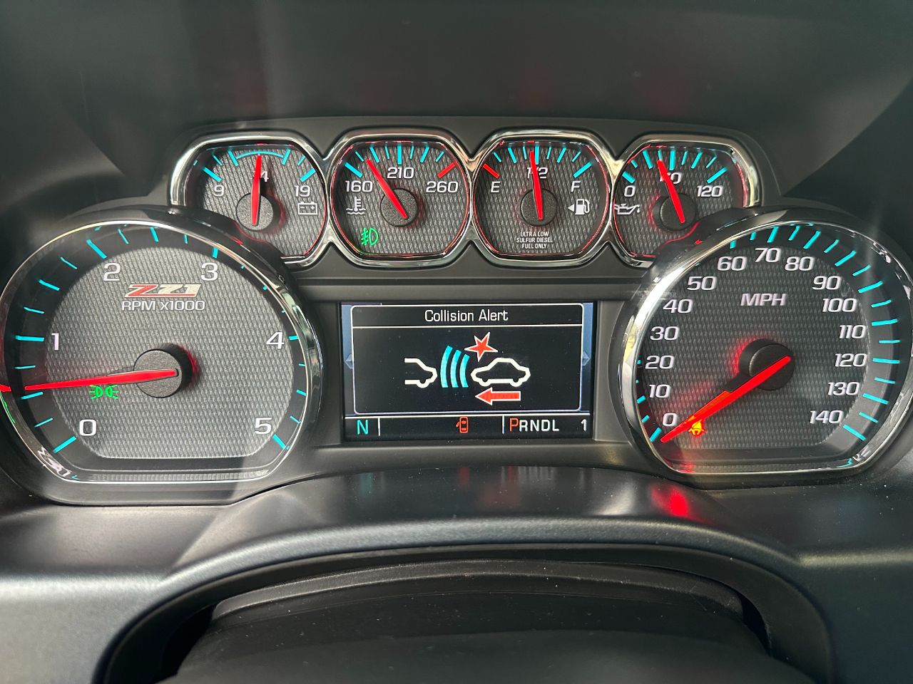 Chevrolet Silverado 2500HD 4WD Crew Cab 153.7" LTZ 2018