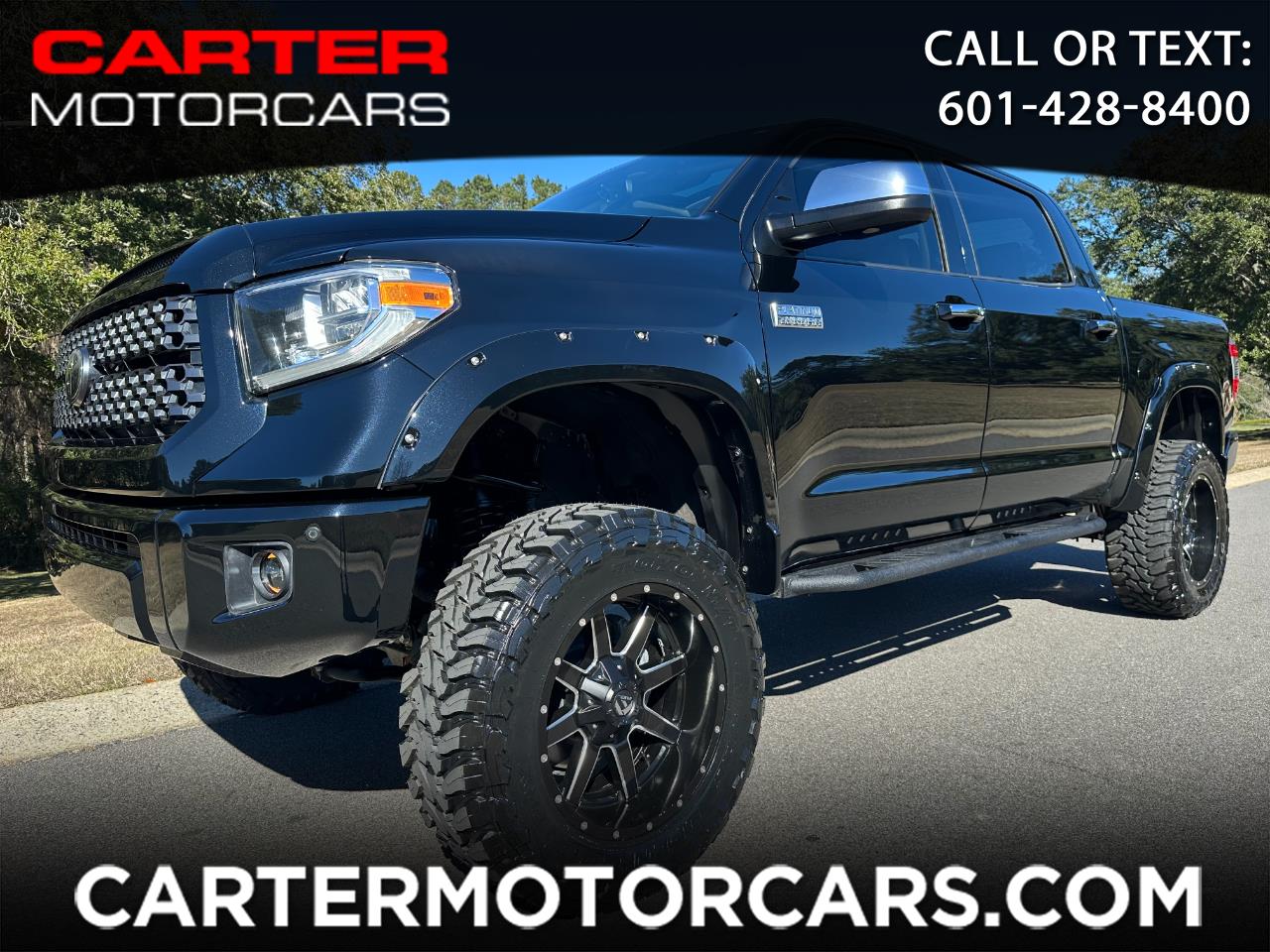 2020 Toyota Tundra 4WD Platinum CrewMax 5.5' Bed 5.7L (Natl)