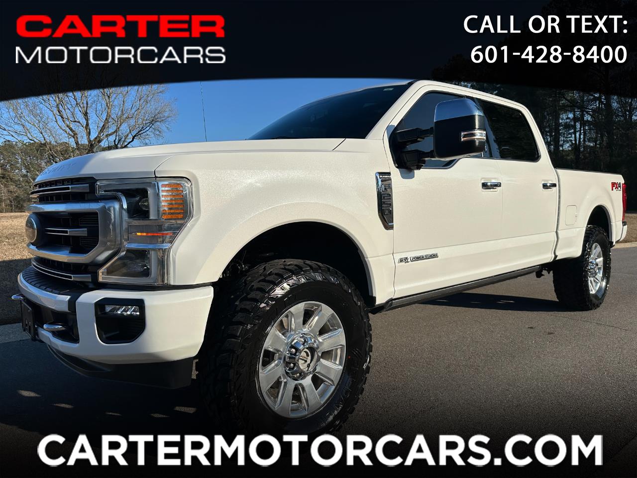 2021 Ford Super Duty F-250 SRW Platinum 4WD Crew Cab 6.75' Box