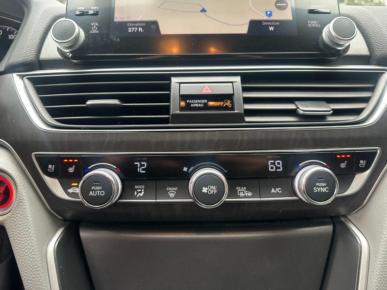 Honda Accord Sedan Touring 2.0T Auto 2018