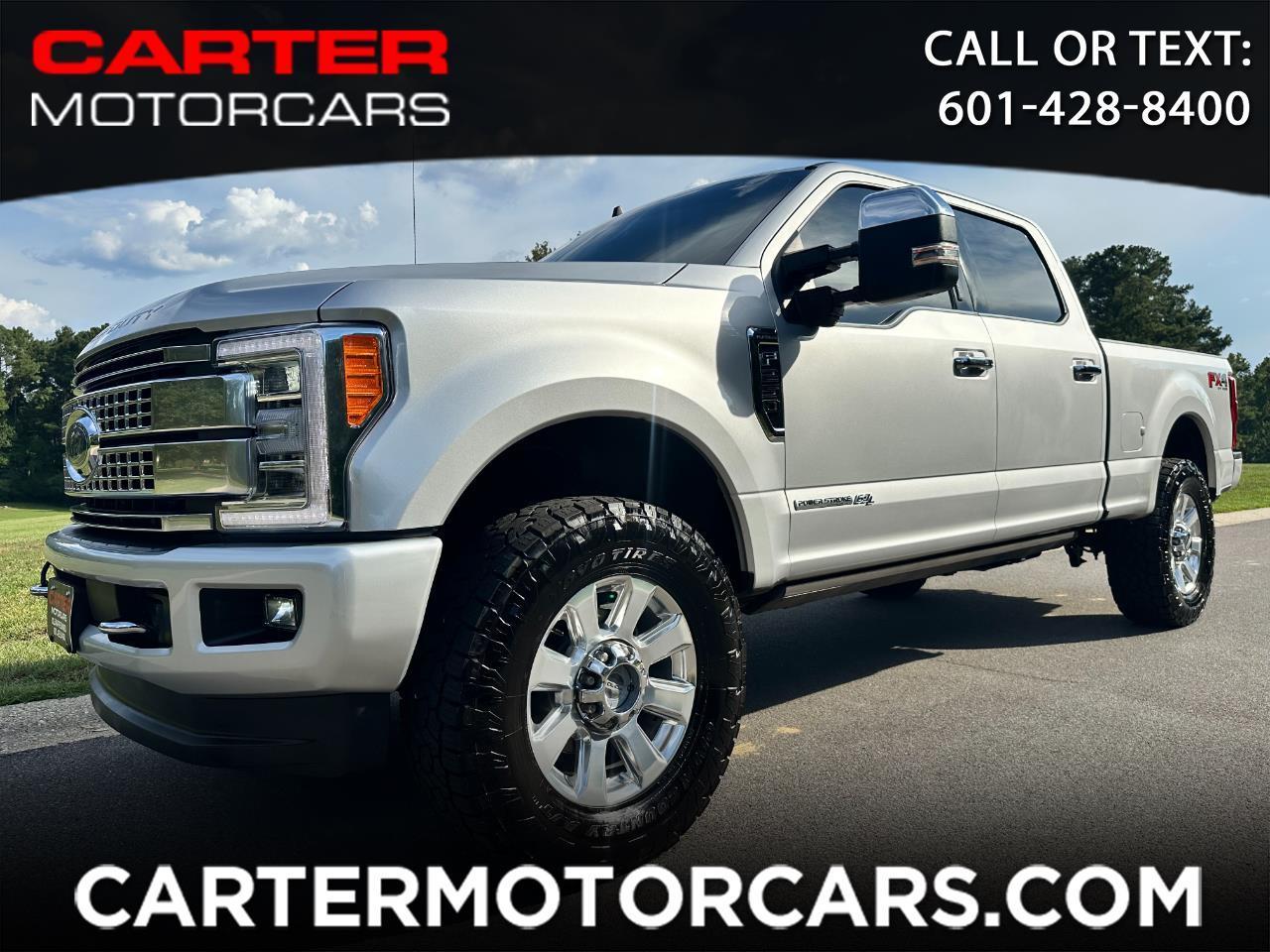 2019 Ford Super Duty F-250 SRW Platinum 4WD Crew Cab 6.75' Box
