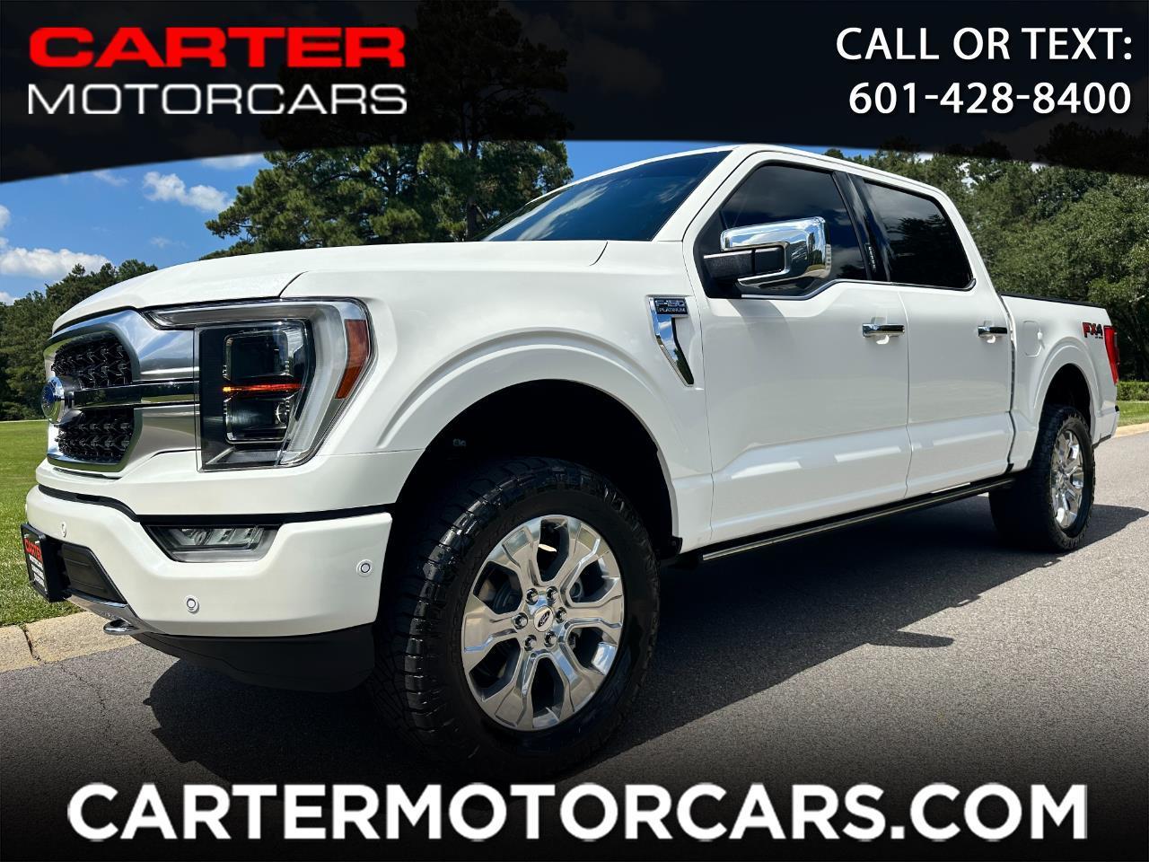 2022 Ford F-150 Platinum 4WD SuperCrew 5.5' Box