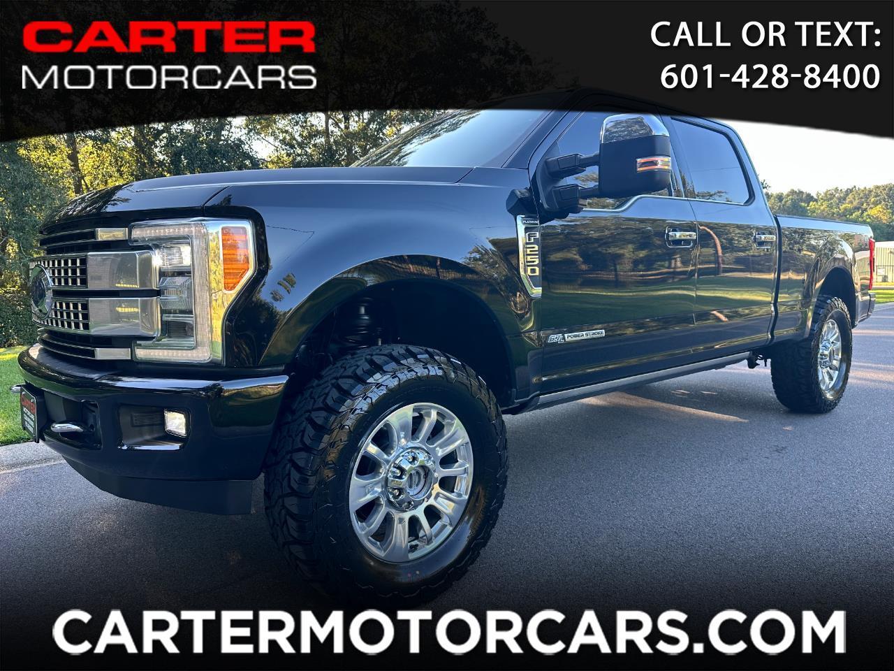 2018 Ford Super Duty F-250 SRW Platinum 4WD Crew Cab 6.75' Box