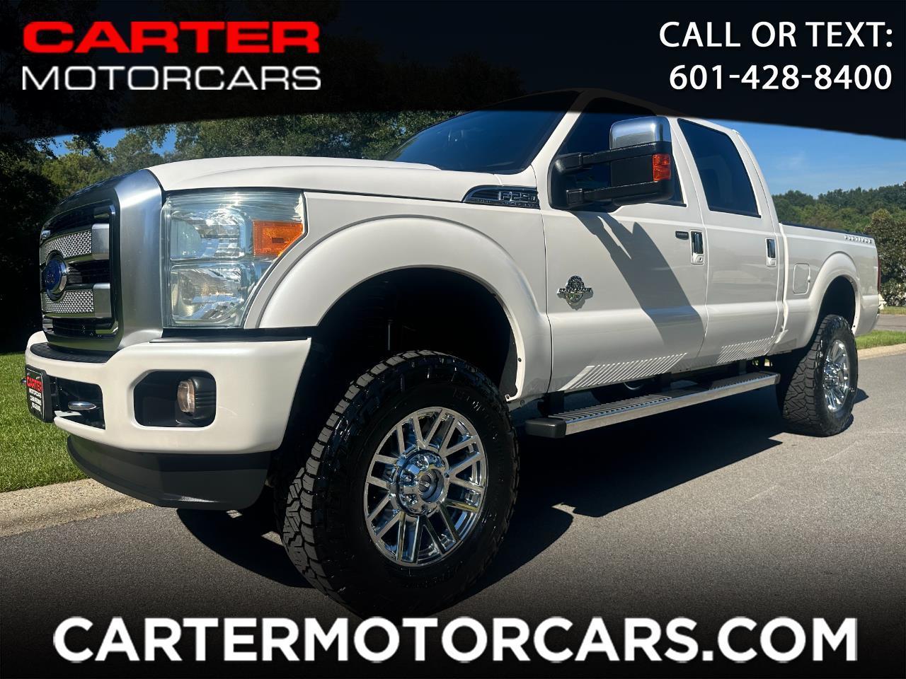 2016 Ford Super Duty F-250 SRW 4WD Crew Cab 156" Platinum
