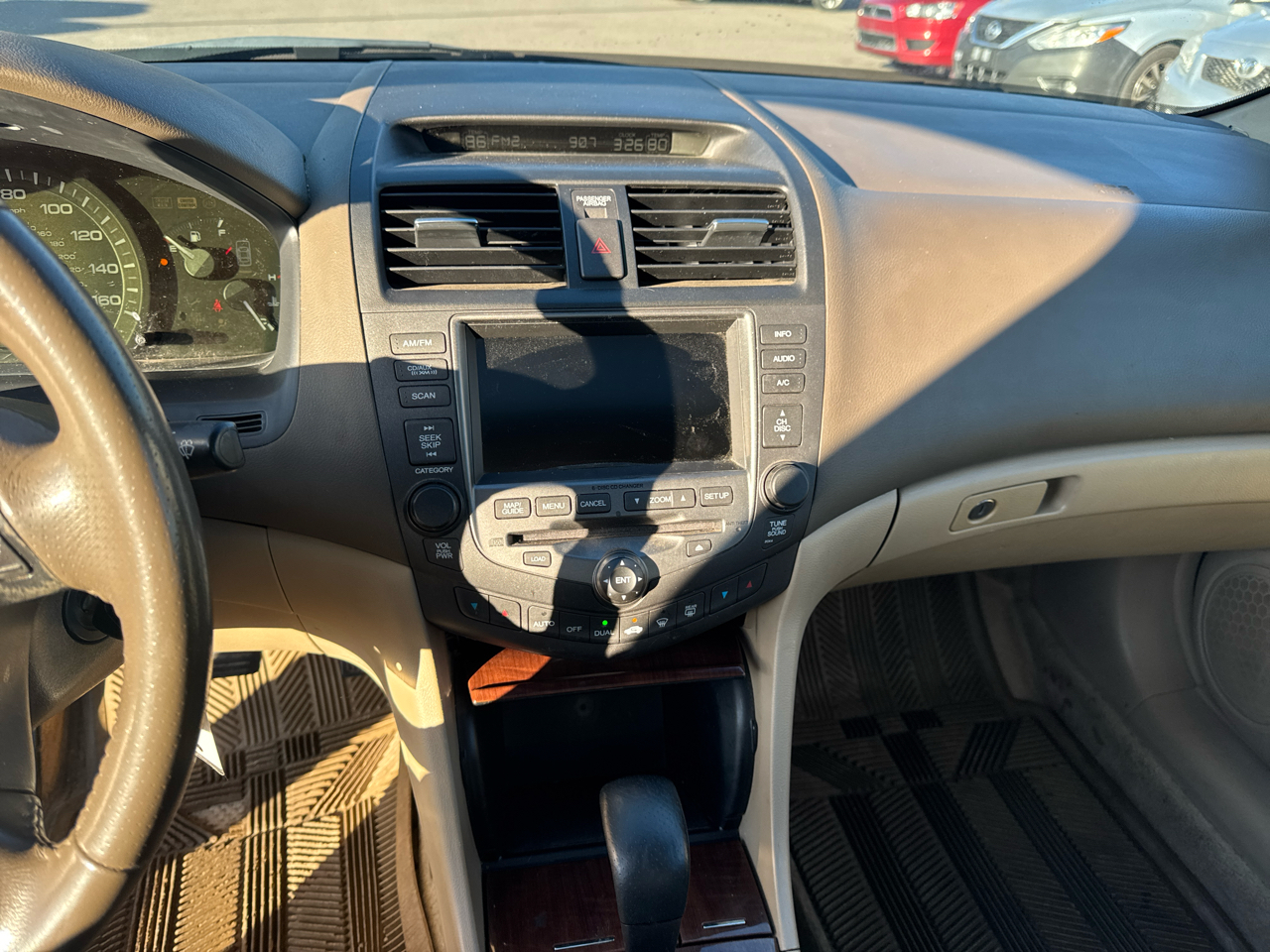 Honda Accord Sdn 4dr I4 AT EX-L w/Navi 2007 Honda Accord Sdn 4dr I4 AT EX-L w/Navi 2007