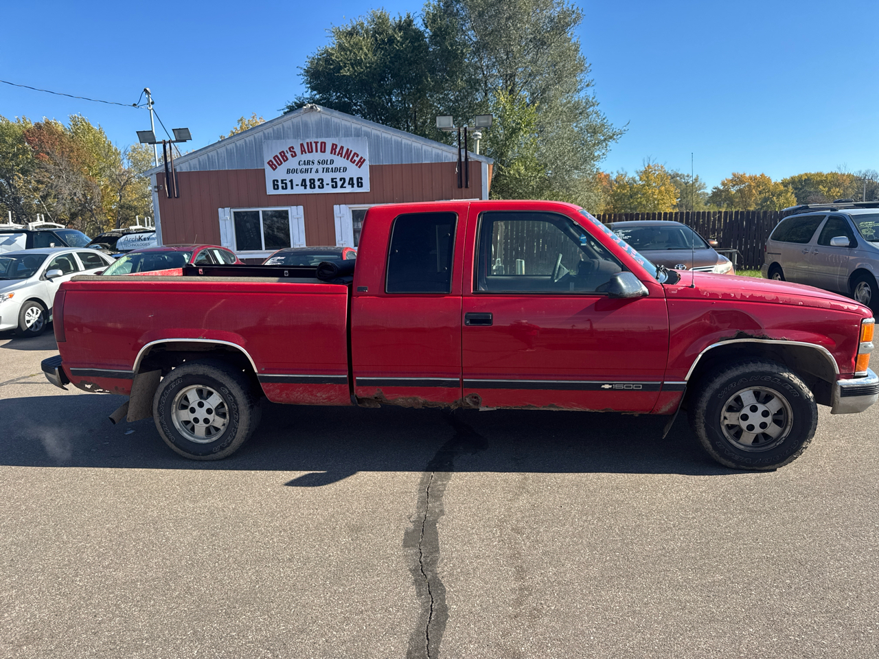 Chevrolet C/K 1500 Ext Cab 141.5" WB 1995 Chevrolet C/K 1500 Ext Cab 141.5" WB 1995