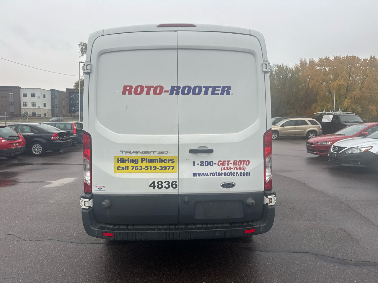 Ford Transit Van T-250 148" Med Rf 9000 GVWR Sliding RH Dr 2017 Ford Transit Van T-250 148" Med Rf 9000 GVWR Sliding RH Dr 2017