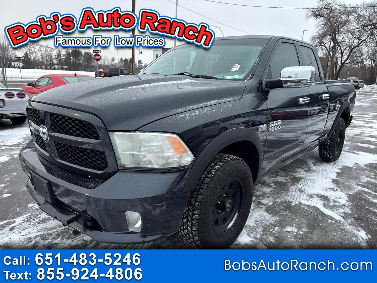 RAM 1500 4WD Quad Cab 140.5" Express 2013