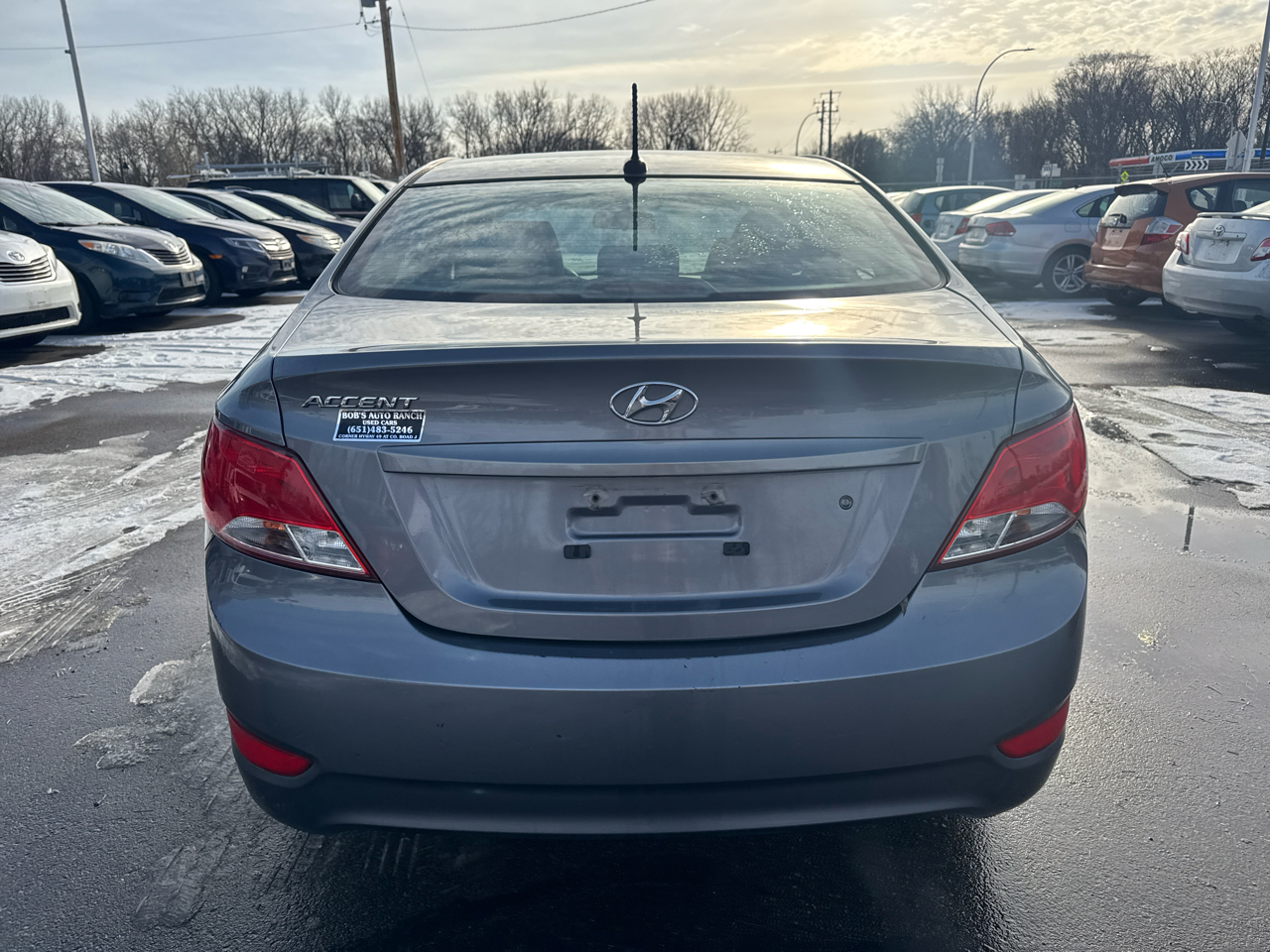 Hyundai Accent 4dr Sdn Auto GLS 2015