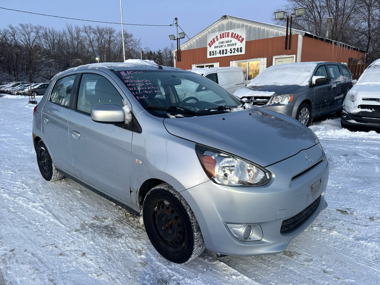 Mitsubishi Mirage 4dr HB Man DE 2014
