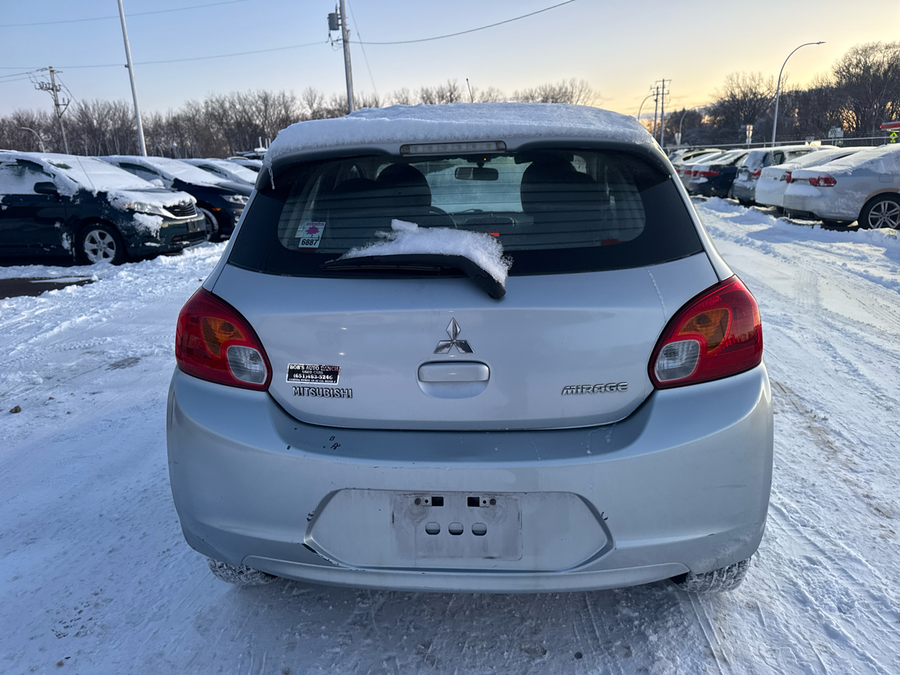 Mitsubishi Mirage 4dr HB Man DE 2014