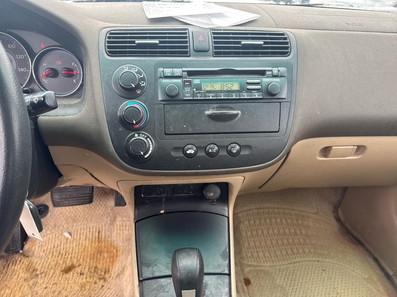 Honda Civic 4dr Sdn EX Auto w/Side Airbags 2003