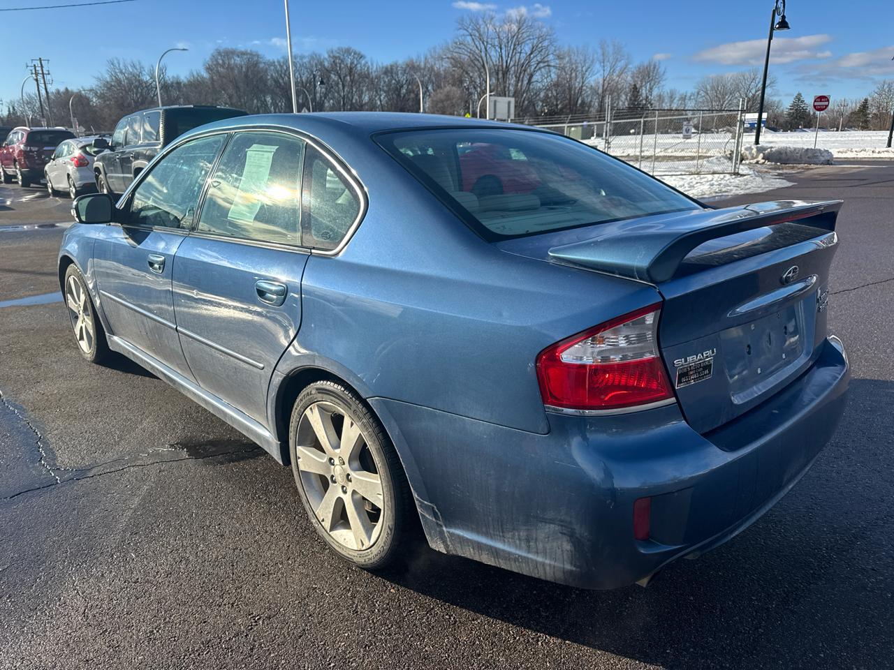 Subaru Legacy Sedan (Natl) 2.5 GT Ltd Auto Taupe Interior 2008