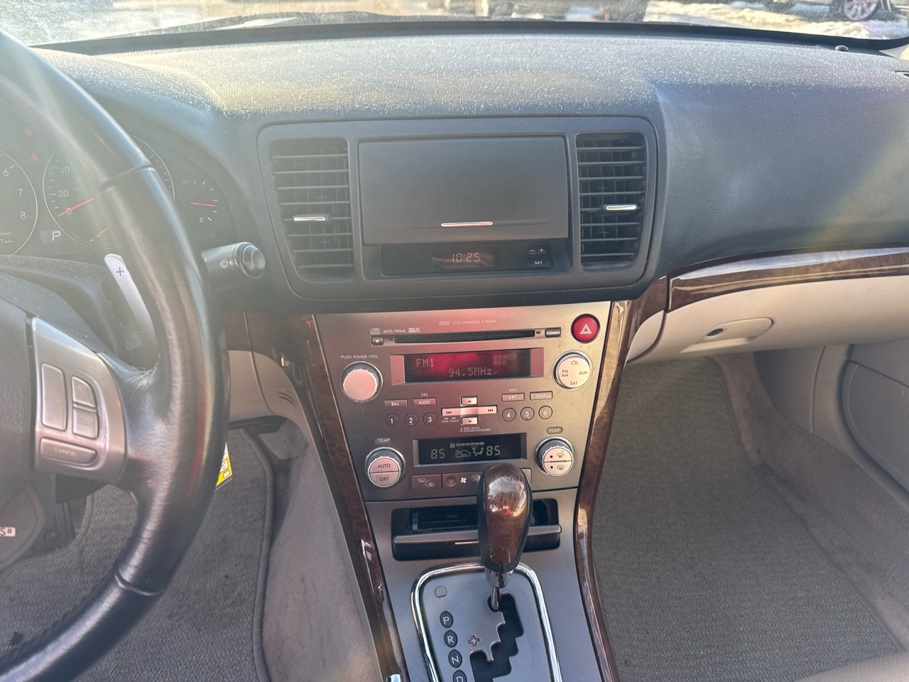 Subaru Legacy Sedan (Natl) 2.5 GT Ltd Auto Taupe Interior 2008