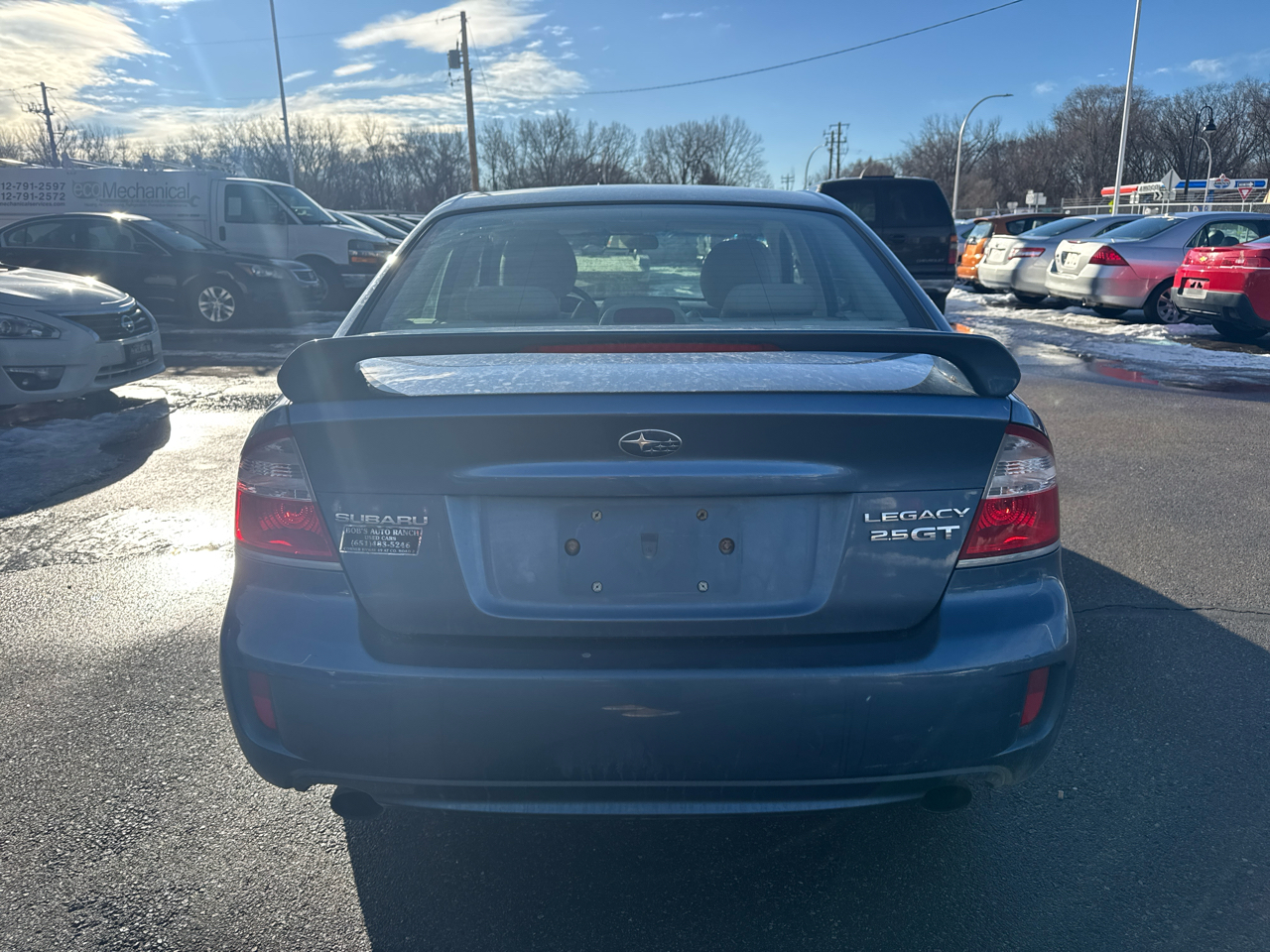 Subaru Legacy Sedan (Natl) 2.5 GT Ltd Auto Taupe Interior 2008