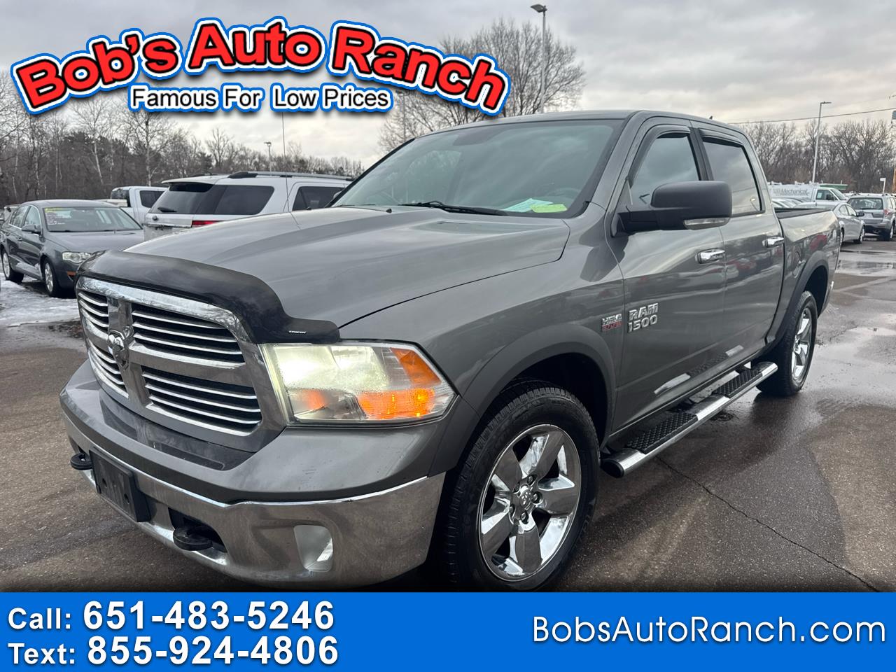 RAM 1500 4WD Crew Cab 140.5" Big Horn 2013