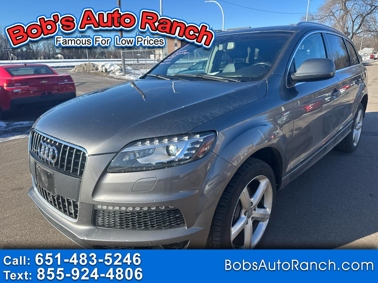 Audi Q7 quattro 4dr 3.0T S line Prestige 2013
