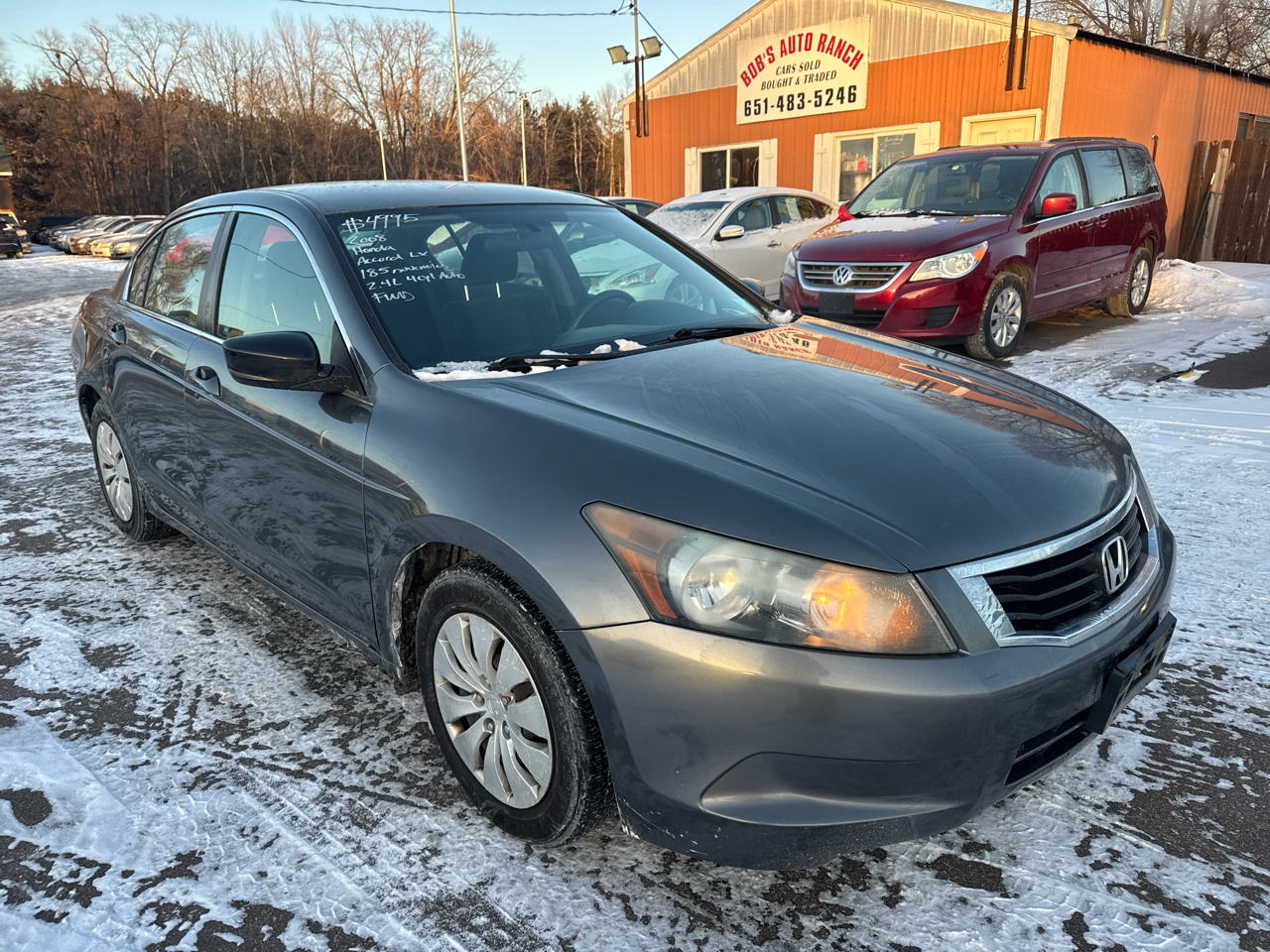 Honda Accord Sdn 4dr I4 Auto LX 2008