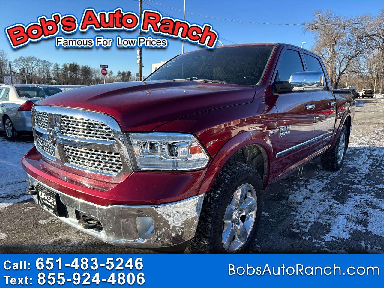 RAM 1500 4WD Crew Cab 140.5" Laramie 2015