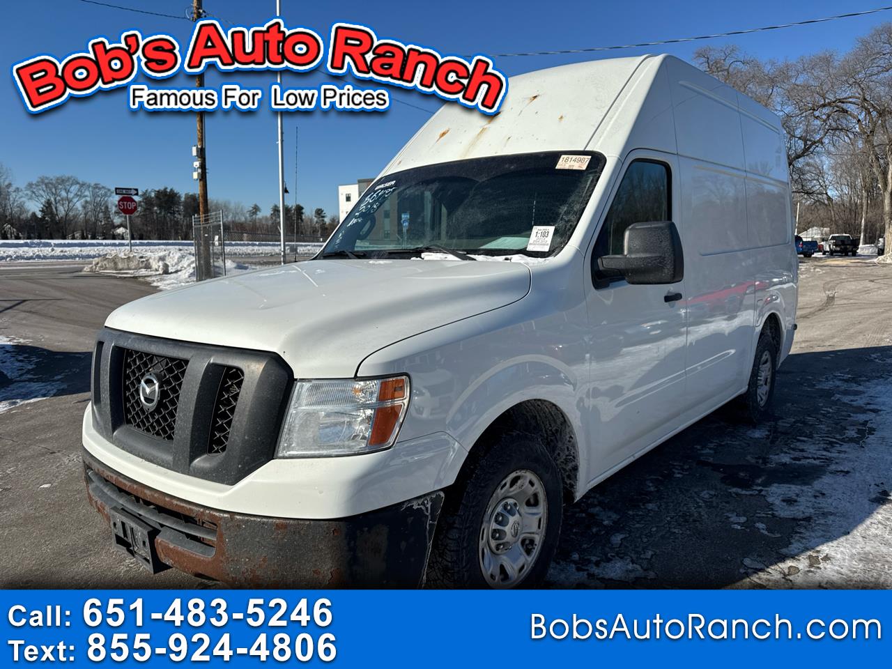 Nissan NV High Roof 2500 V6 S 2013