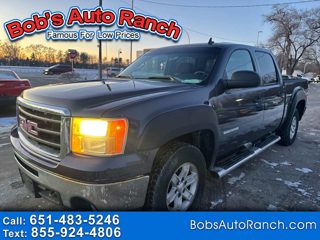 GMC Sierra 1500 4WD Crew Cab 143.5" SLE 2010