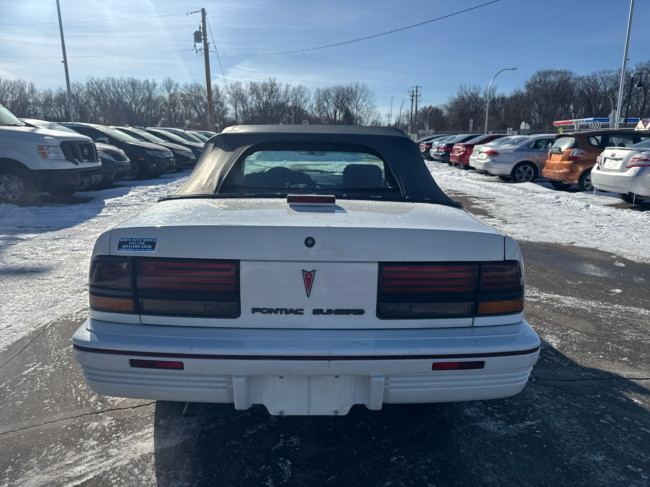 Pontiac Sunbird 2dr Convertible SE 1992