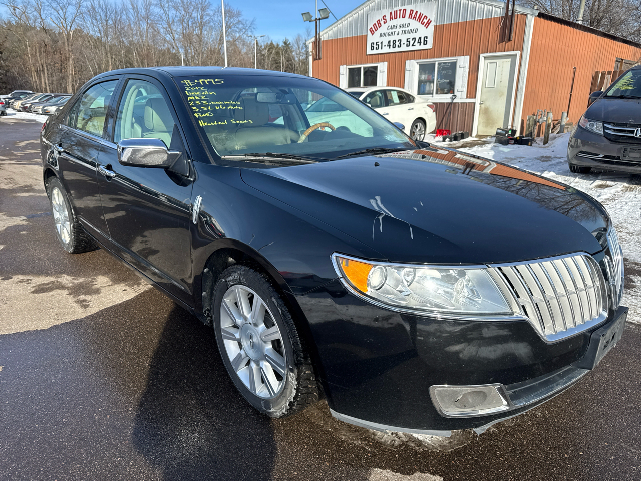 Lincoln MKZ 4dr Sdn FWD 2012